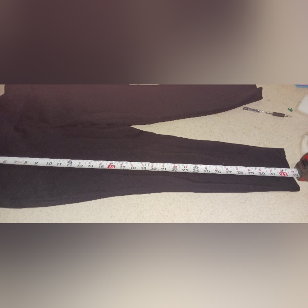 Torrid Pixie Pants Black Ponte Size 2 - image 2